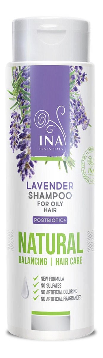 Lavender shampoo naturalny szampon lawendowy do włosów przetłuszczających się