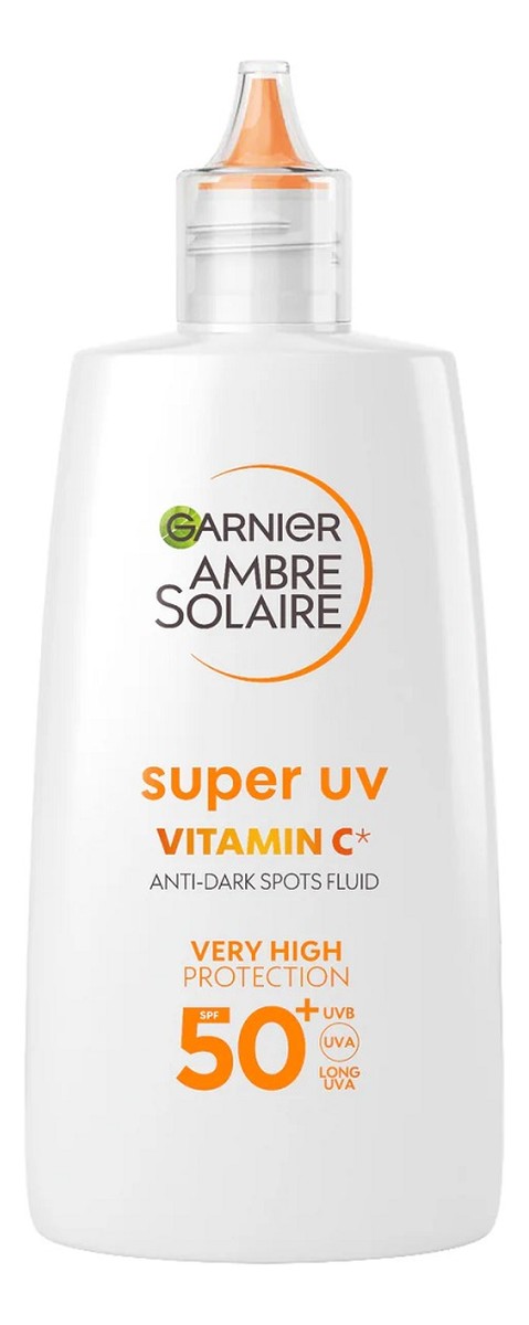 Ambre solaire super uv vitamin c fluid ochronny przeciw przebarwieniom z witaminą c spf50+