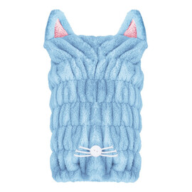 Kids bath hair wrap kąpielowy turban dla dzieci blue