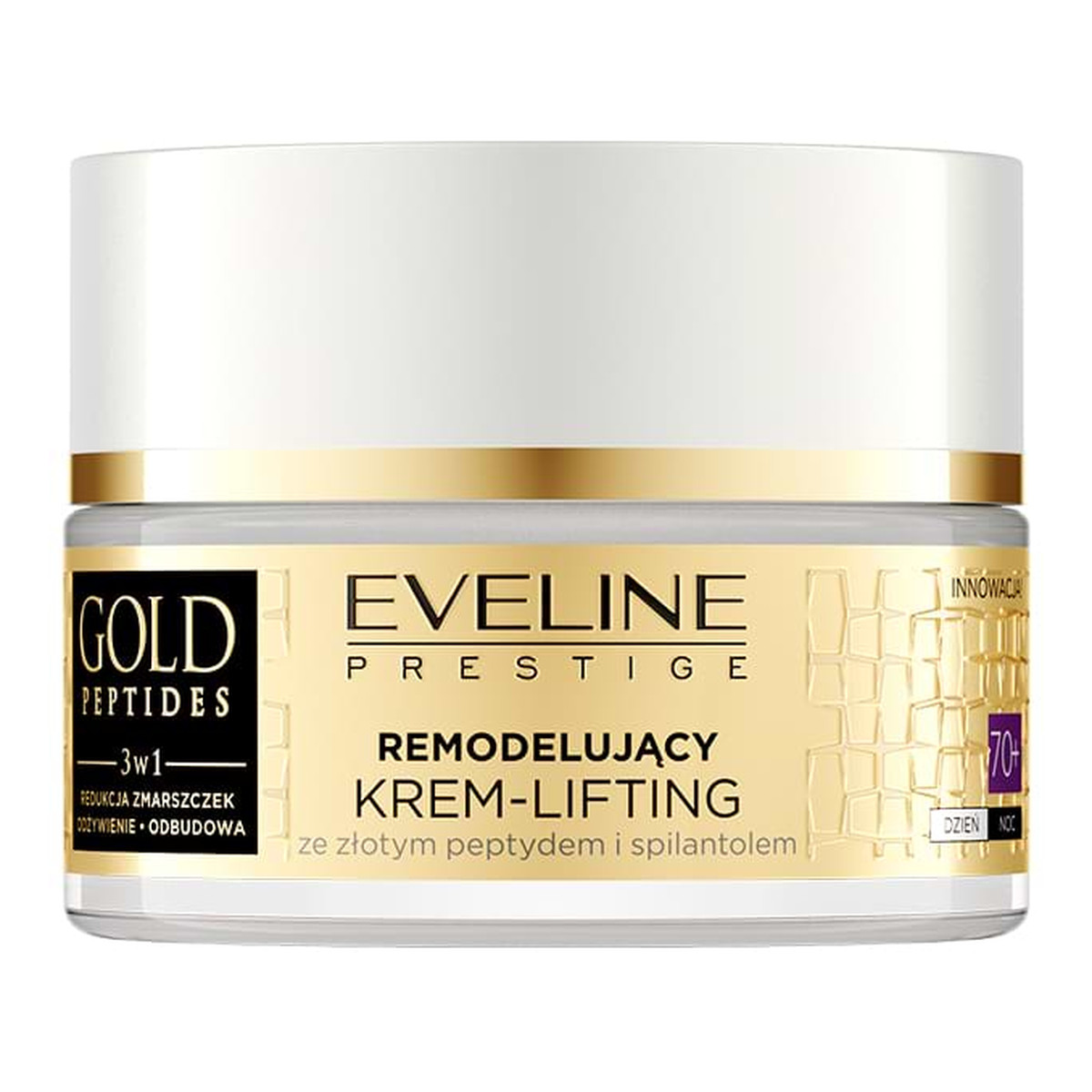 Eveline Gold Peptides Remodelujący krem-lifting 70+na dzień i noc 50ml