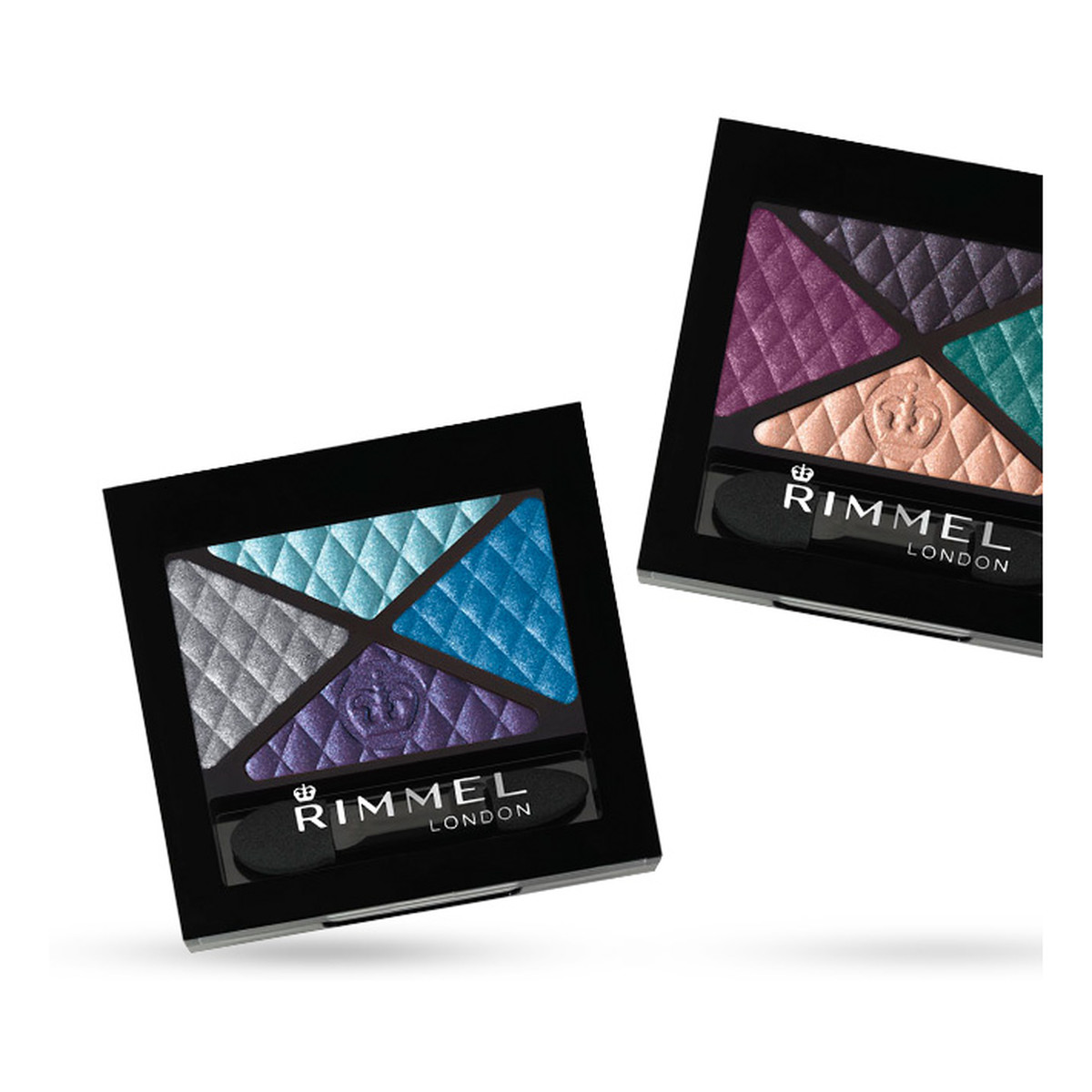 Rimmel Glam'Eyes Quattro Paleta Cieni Do Powiek Poczwórna