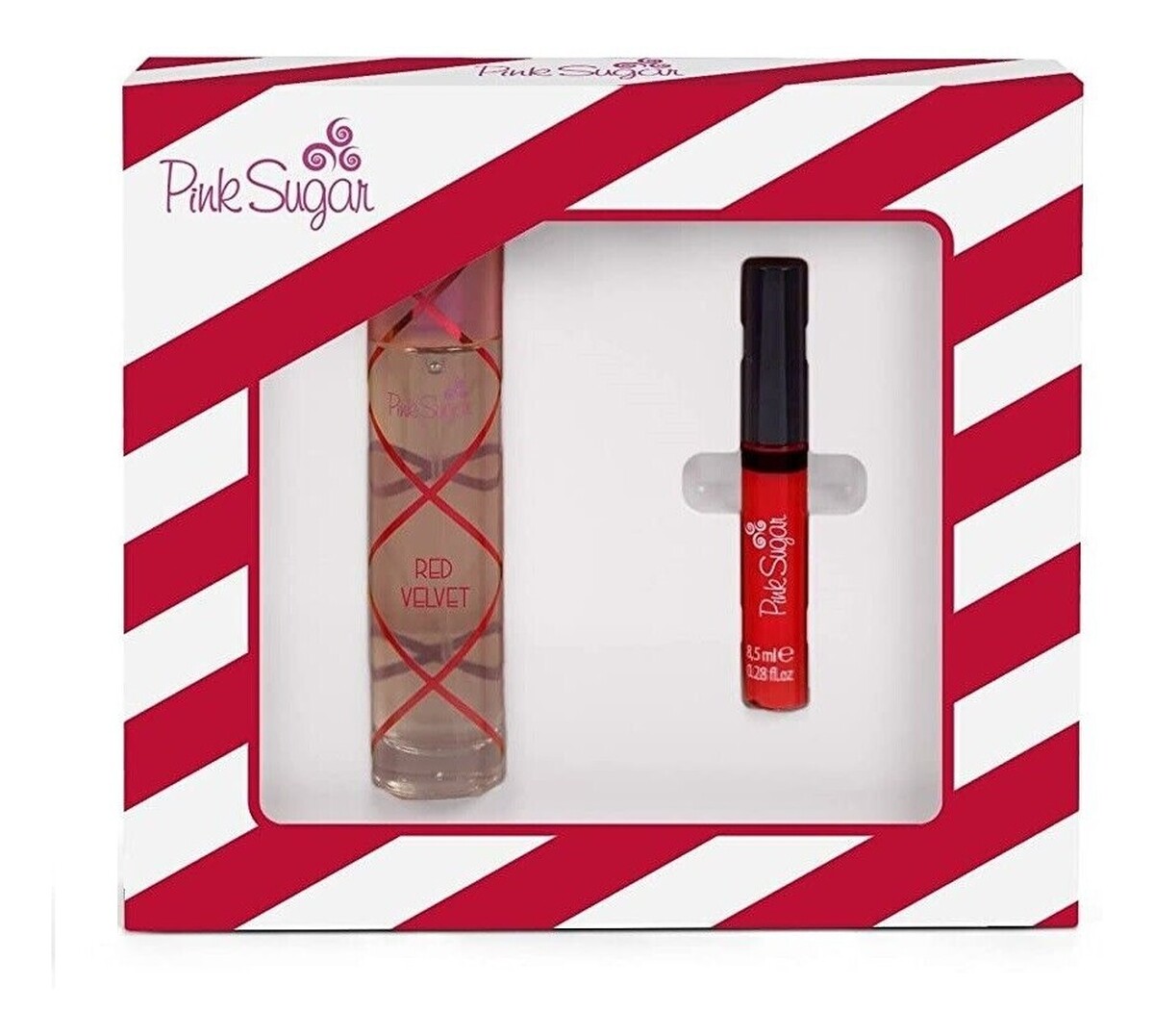 Zestaw woda toaletowa spray 50ml + błyszczyk do ust 8.5ml