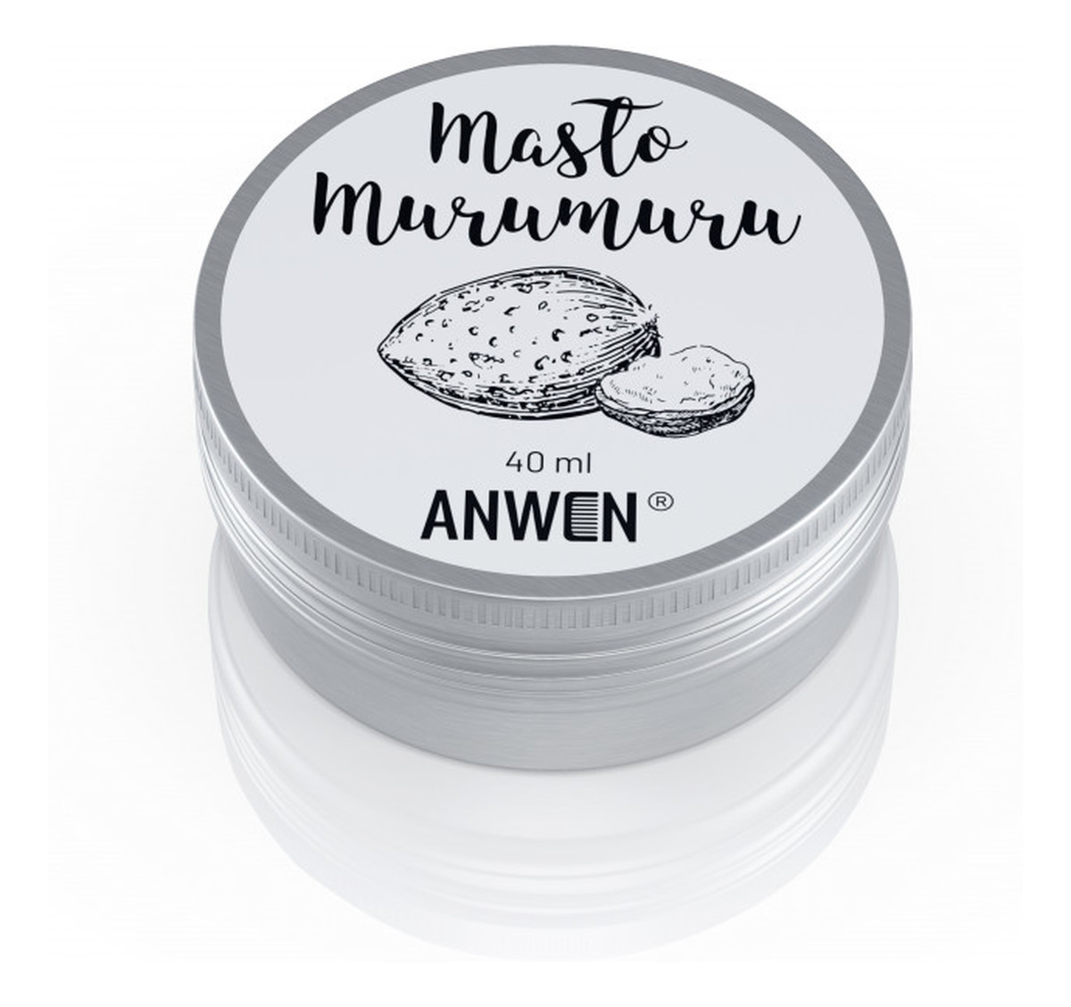 Masło murumuru do włosów niskoporowatych