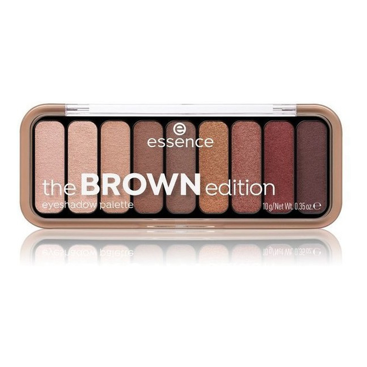 Essence The Brown Edition Paleta cieni do powiek 10g