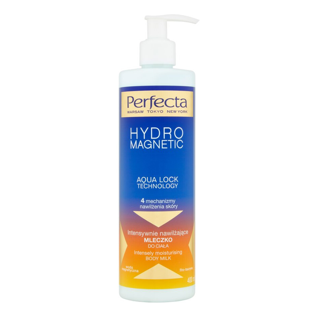 Perfecta Hydro Magnetic Mleczko do ciała intensywnie nawilżające 400ml