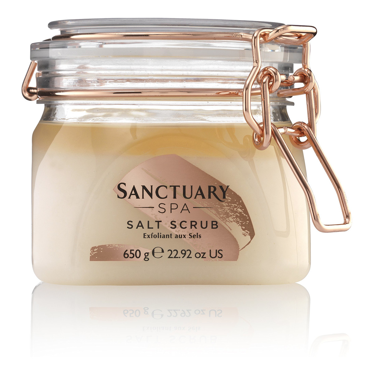 Sanctuary Spa Salt Scrub peeling solny na bazie soli z Morza Martwego 650g