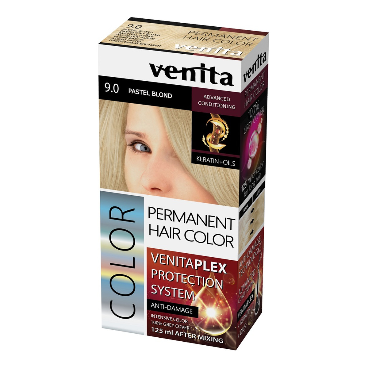 Venita Color Plex Protection System farba do włosów z systemem ochrony koloru