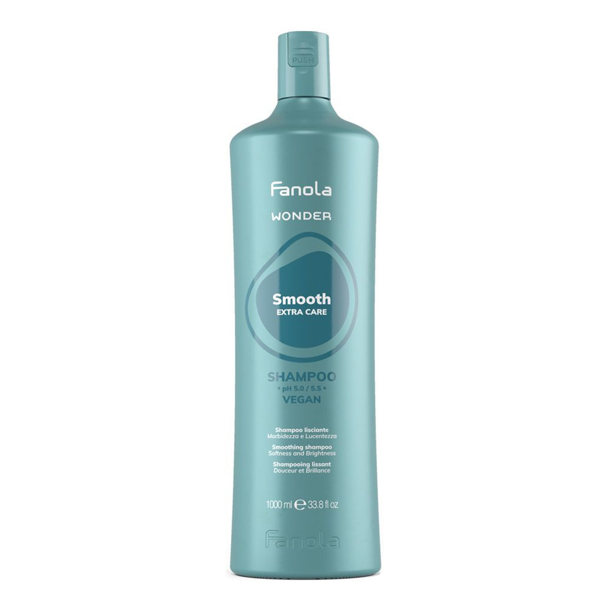 Fanola Wonder smooth extra care wygładzający szampon do włosów 1000ml