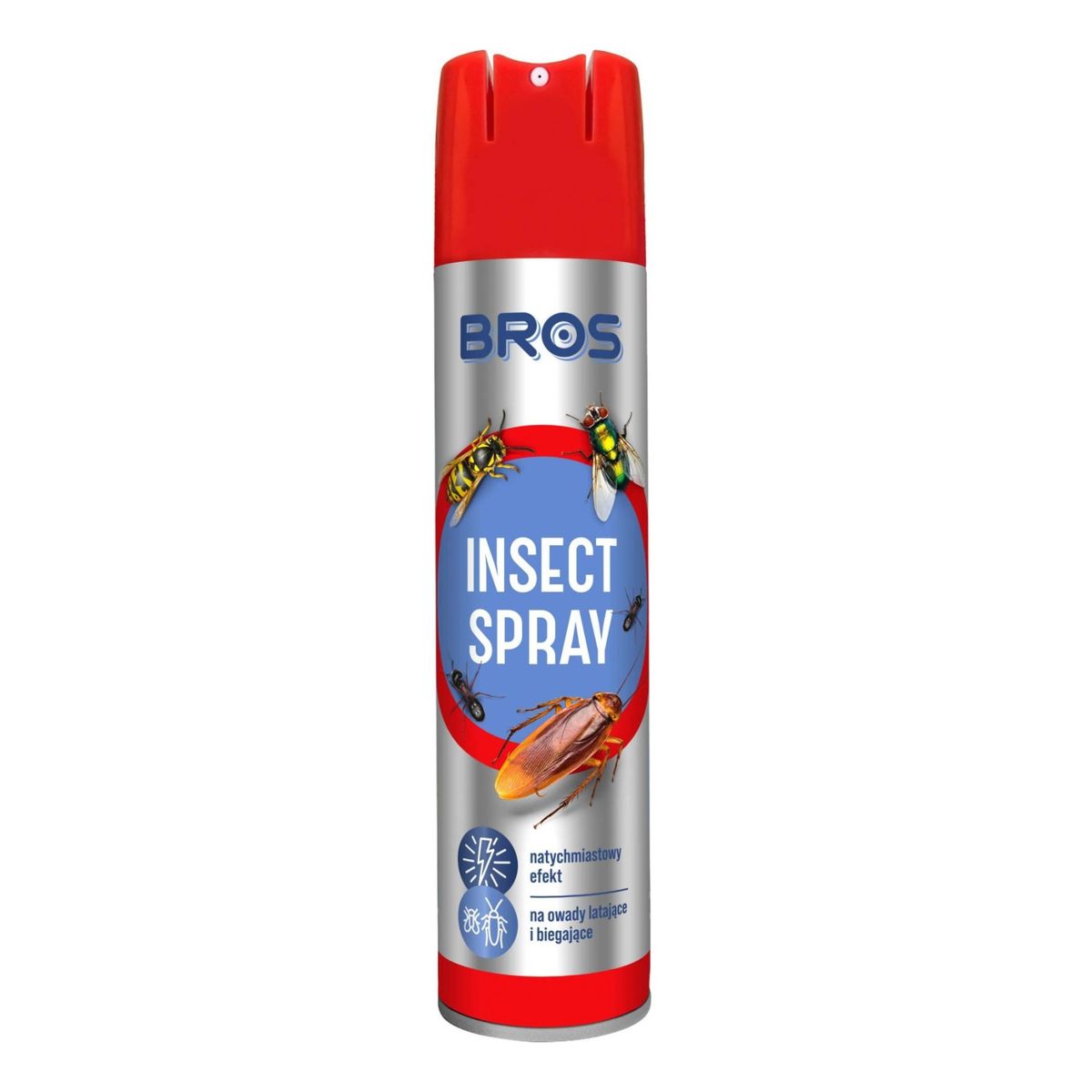 Bros Insect Spray na owady latające i biegające muchy 300ml