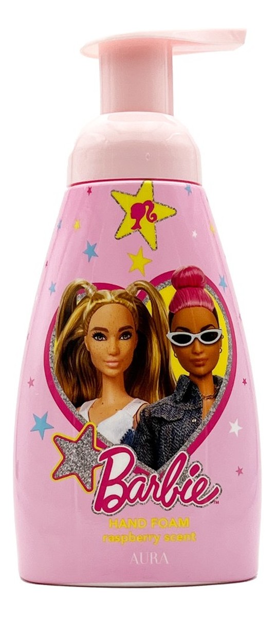 Barbie pianka do mycia rąk Raspberry