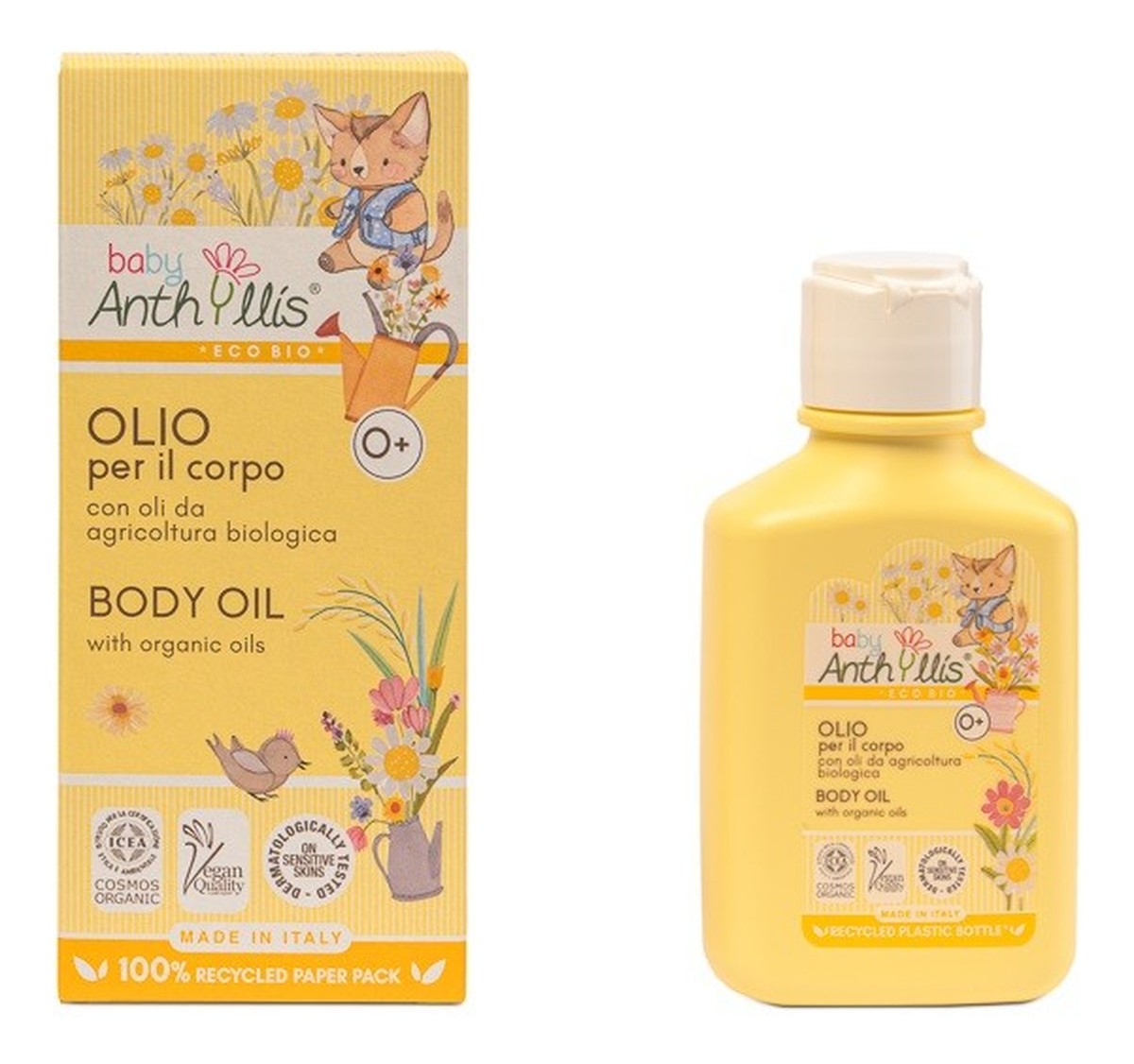 Bio Oliwka olejek do ciała z olejami z rolnictwa ekologicznego