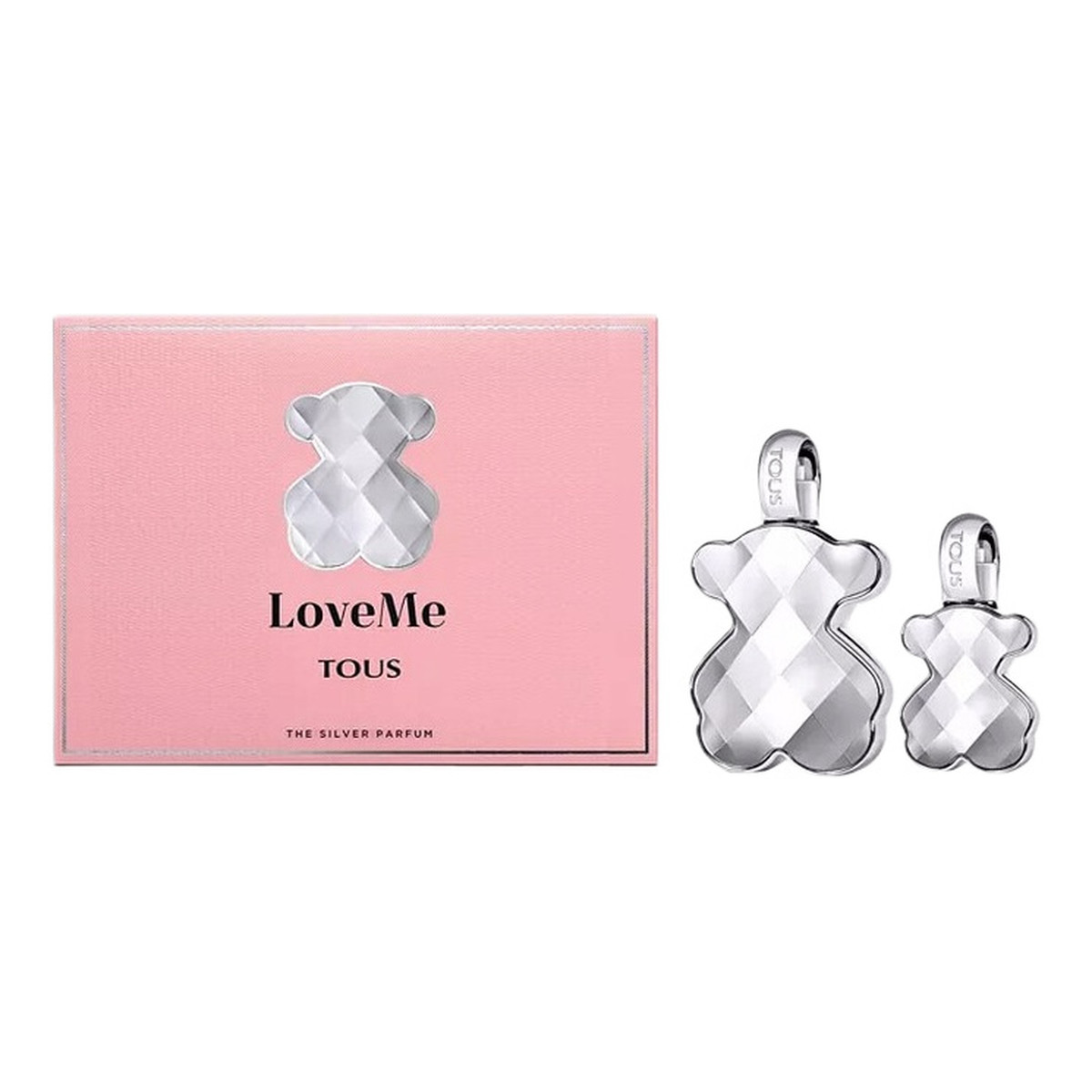 Tous LoveMe The Silver Zestaw perfumy spray 90ml + perfumy spray 30ml