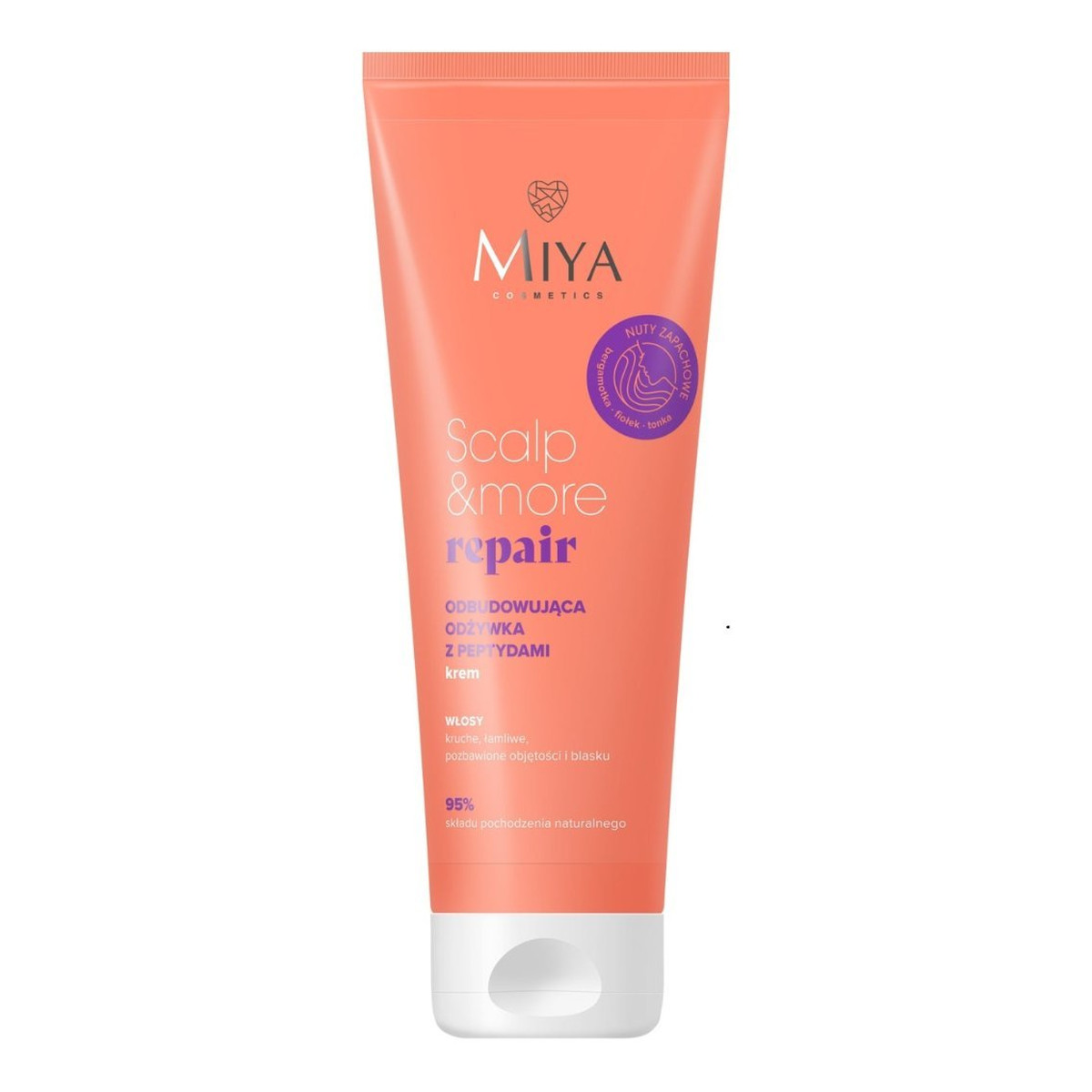 Miya Scalp&More Odbudowująca odżywka z peptydami 200ml