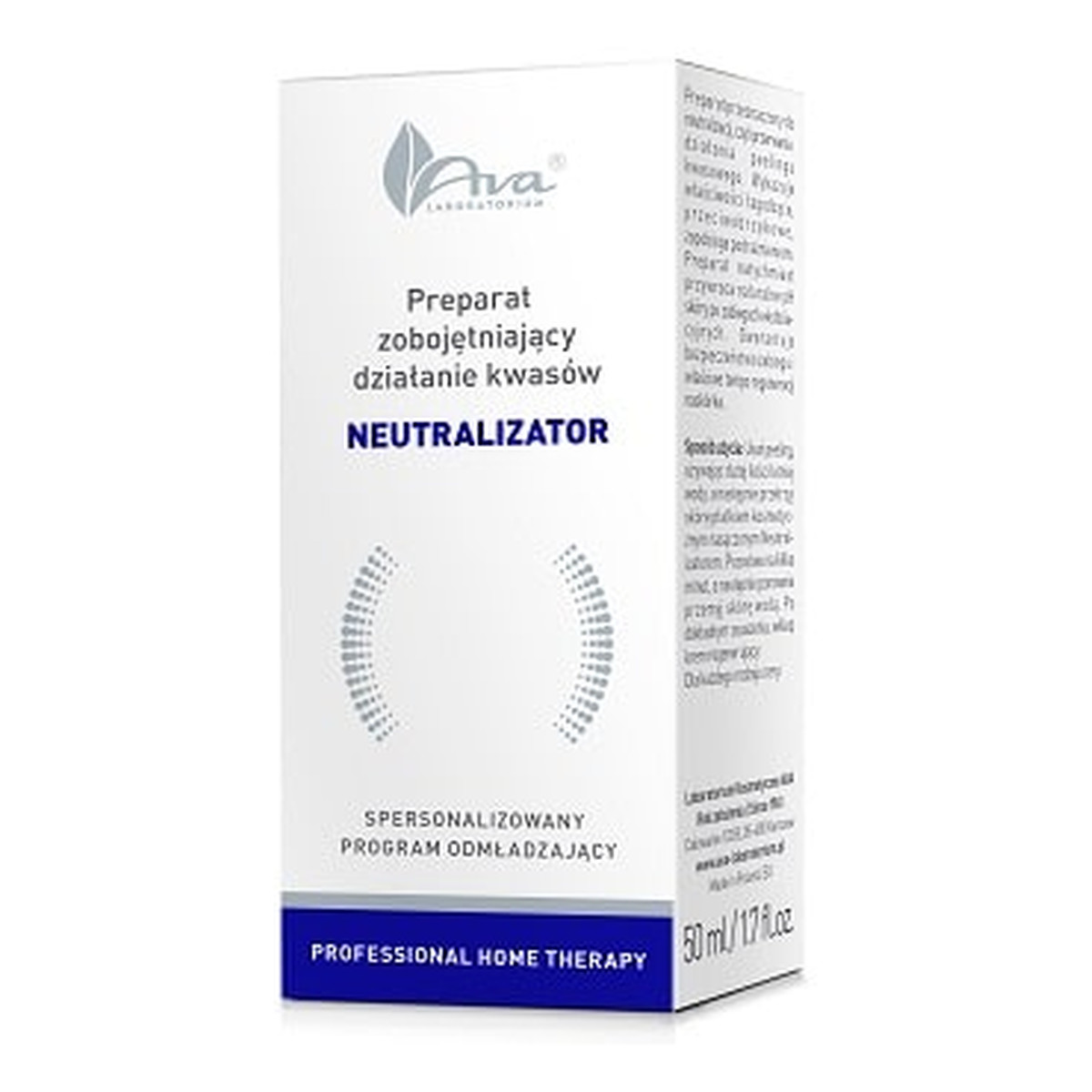 Ava Laboratorium PHT Neutralizator Preparat zobojętniający działanie kwasów, 50ml
