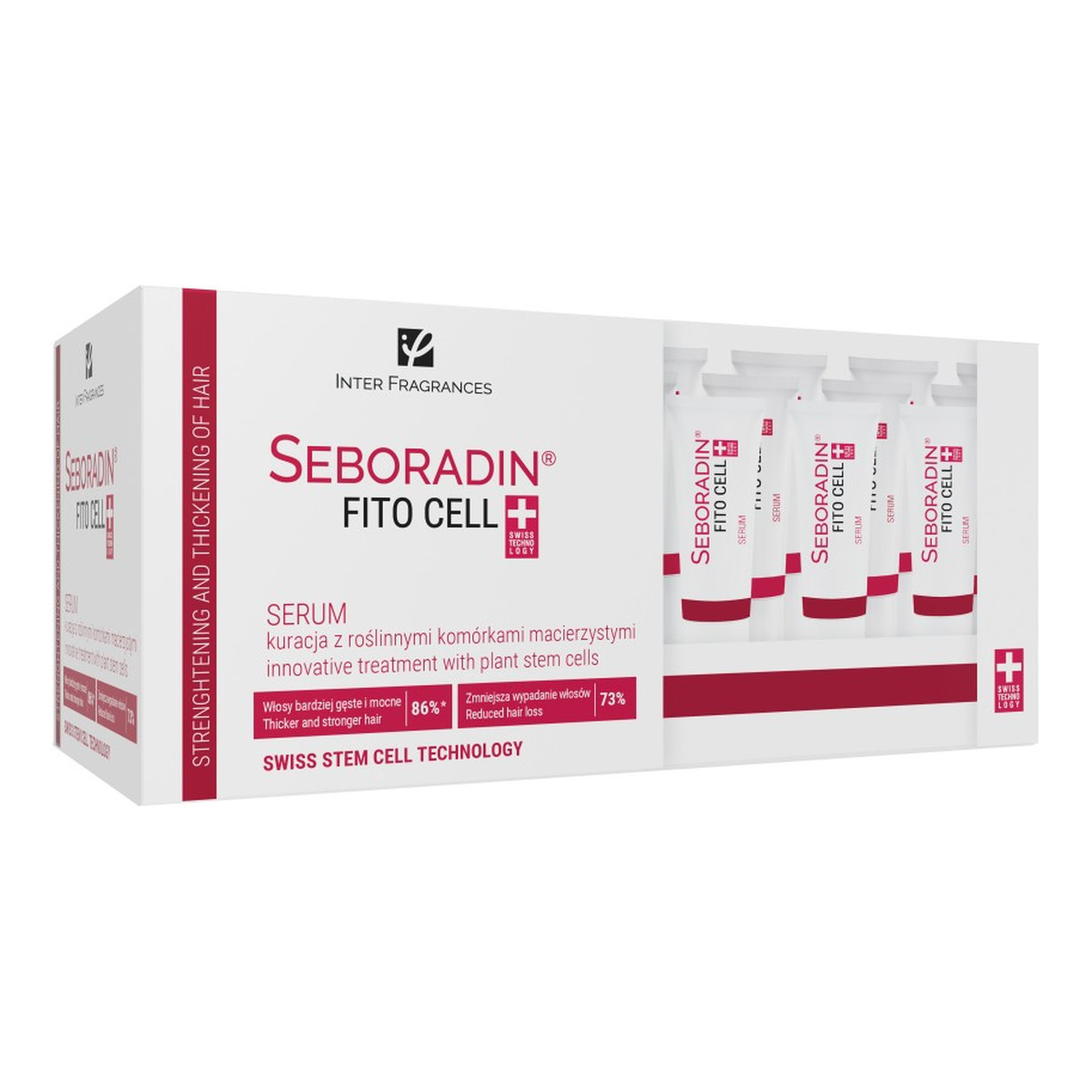 Seboradin Fito cell serum stymulujące wzrost włosów z komórkami macierzystymi 15x6g