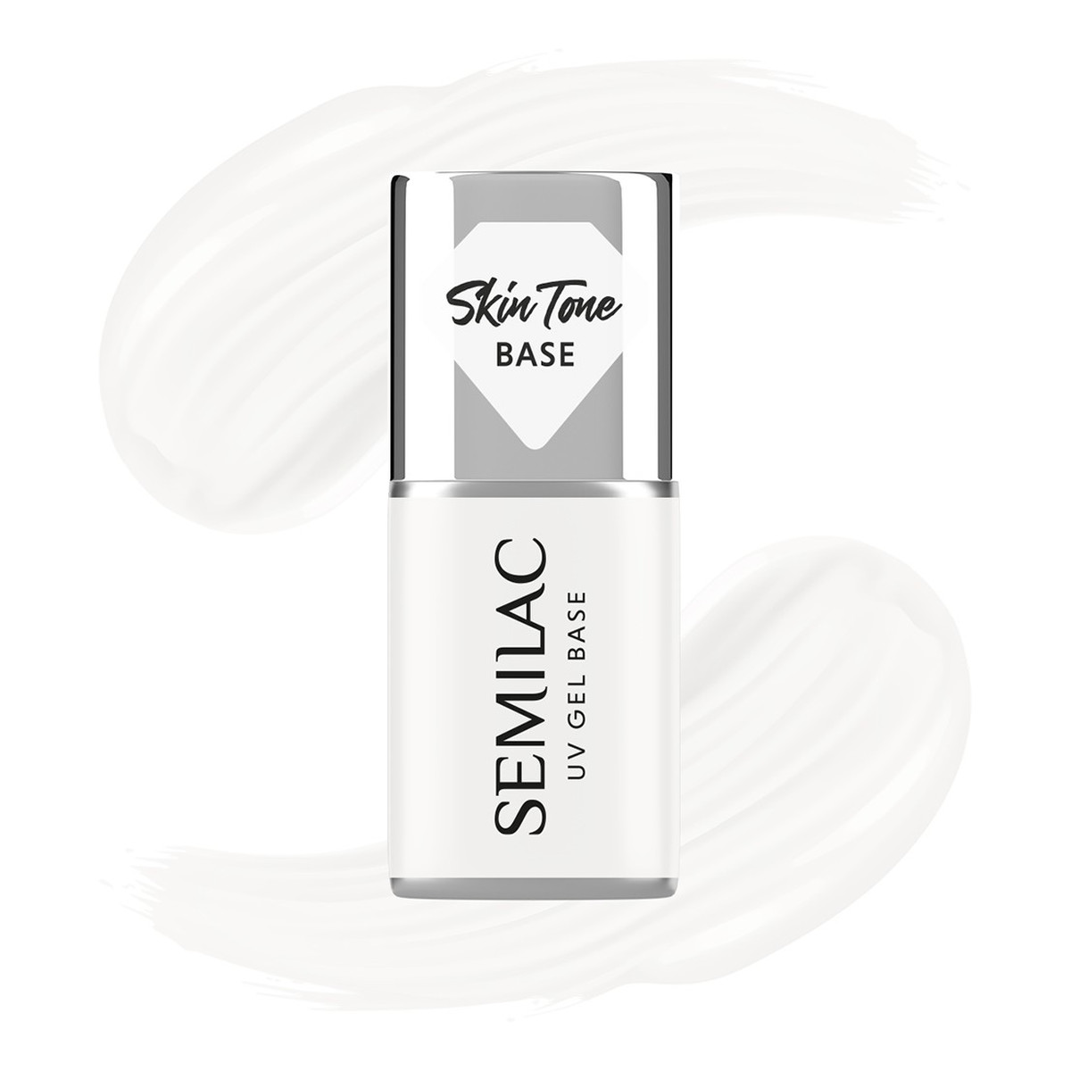 Semilac Skin Tone Baza coverowa do lakierów hybrydowych półtransparentna 7ml