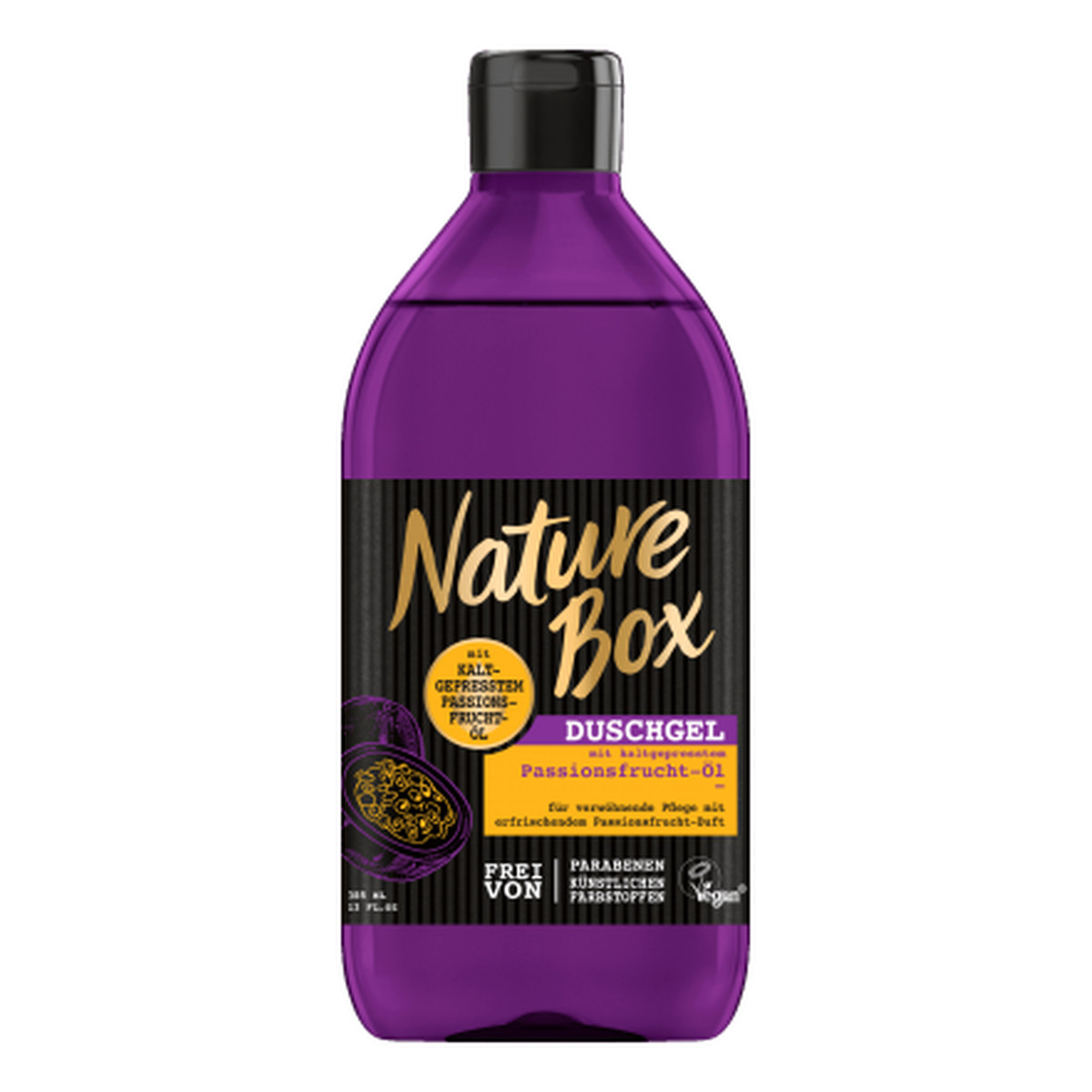 Nature Box Shower Gel Żel pod prysznic marakuja oil 385ml