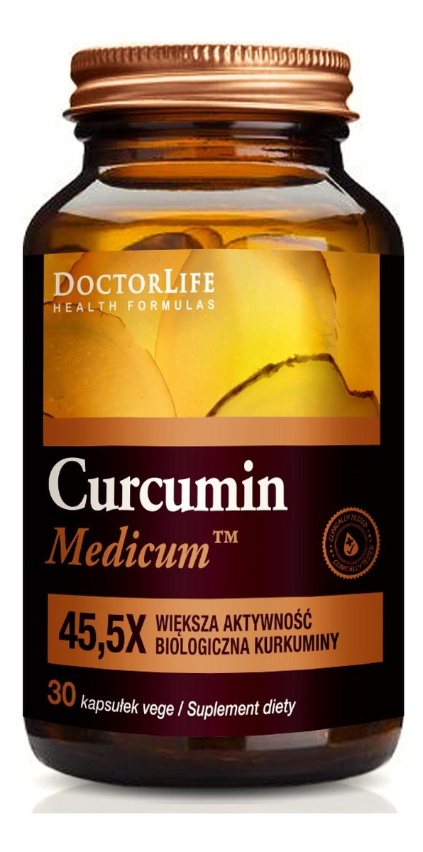 Curcumin Medicum kurkumina suplement diety 30 Kapsułek
