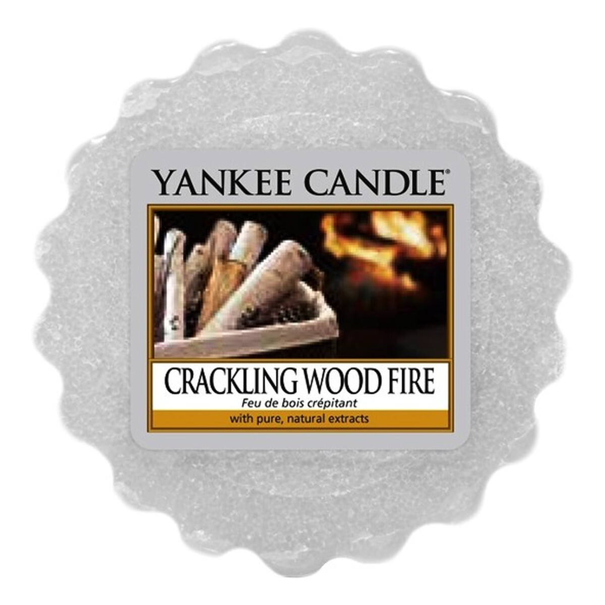 Yankee Candle Wax wosk zapachowy Crackling Wood Fire 22g