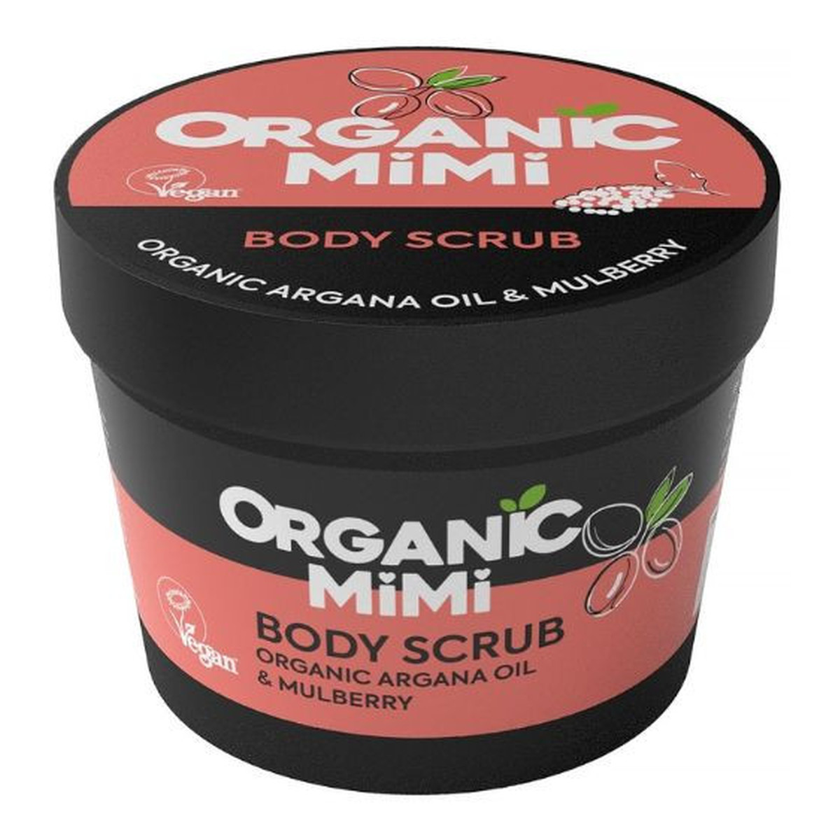 Organic Mimi Peeling do ciała Argan i Jagody morwy 120g