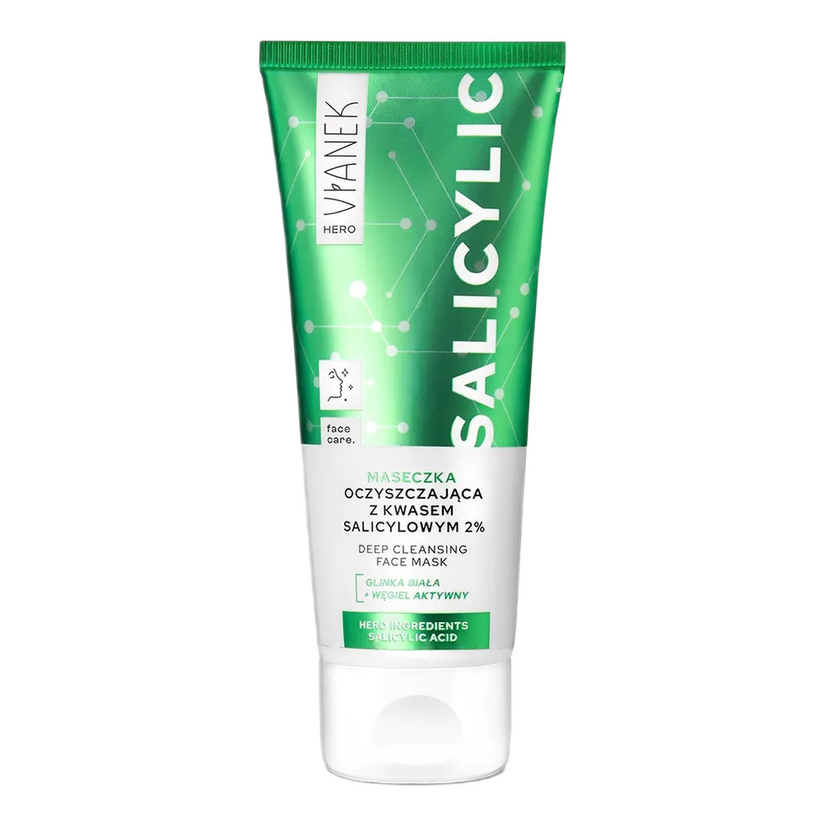 Vianek Hero maseczka oczyszczająca z kwasem salicylowym 75ml
