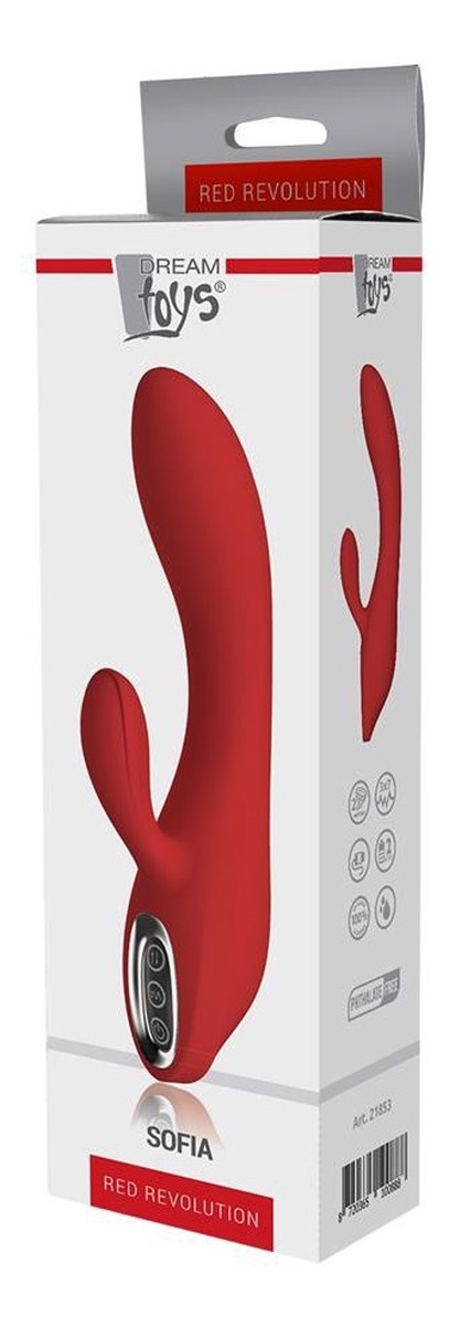 Red revolution sofia wibrator w kształcie króliczka