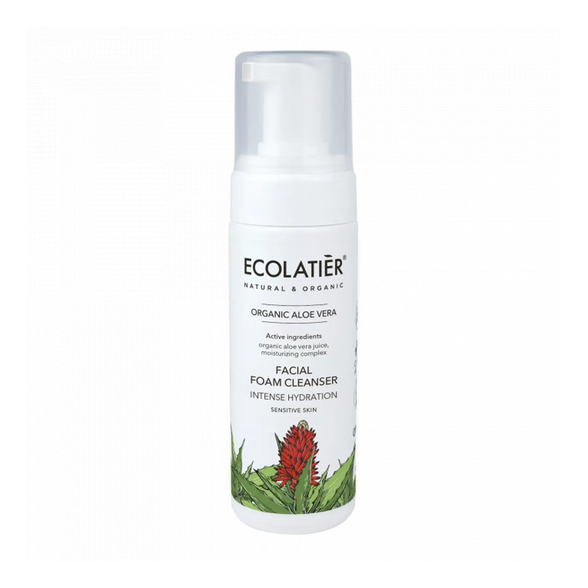 Ecolatier Pianka do mycia twarzy Aloes 150ml