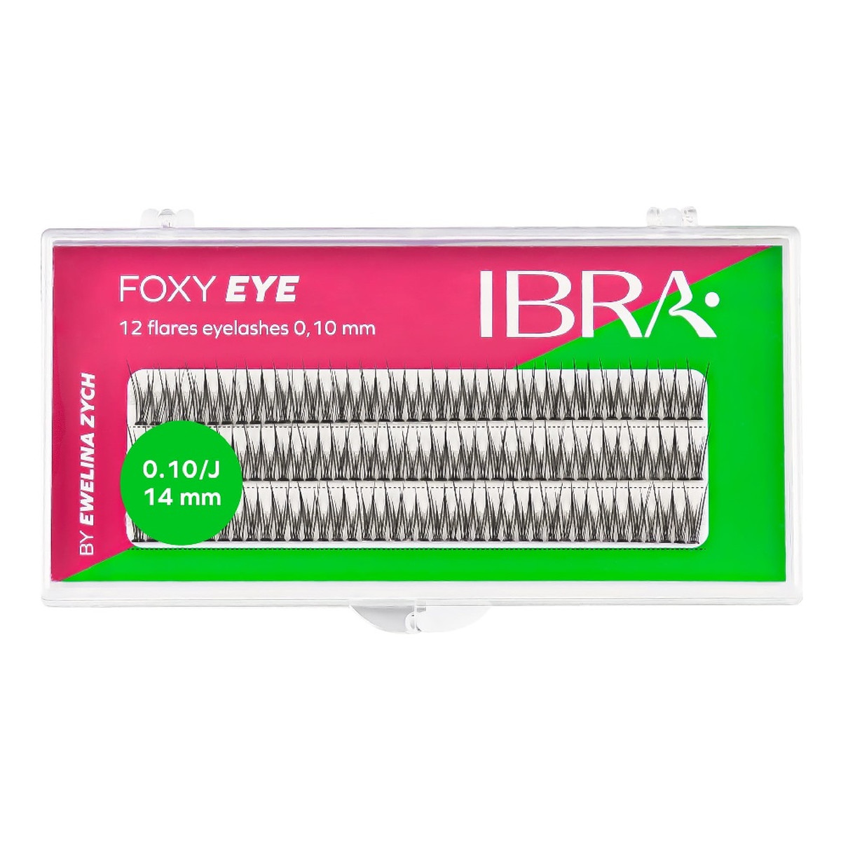 Ibra Foxy eye kępki rzęs 14mm 120szt.