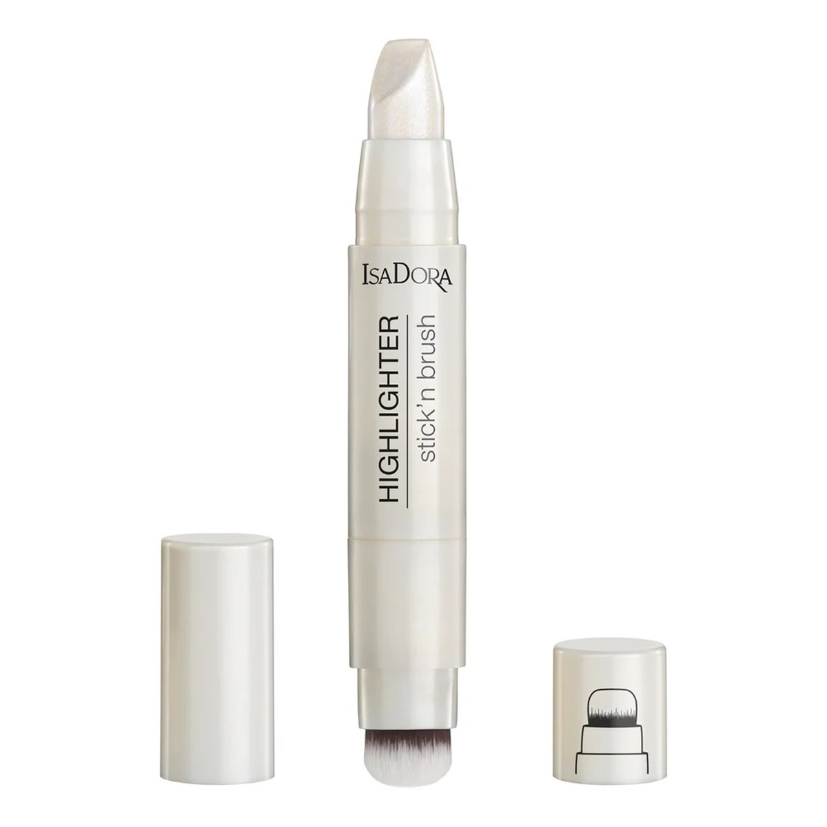 Isadora Stick'n Brush Highlighter Roświetlacz w sztyfcie 3g