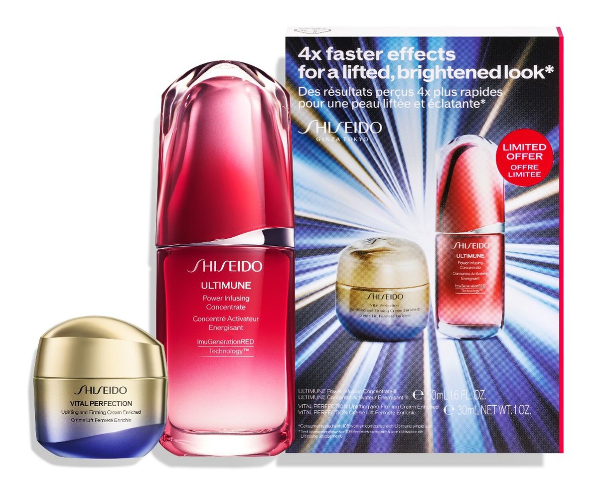 Zestaw Power Uplifting and Firming Set Vital Perfection Uplifting & Firming Cream Enriched + Ultimate Power Infusing Concentrate