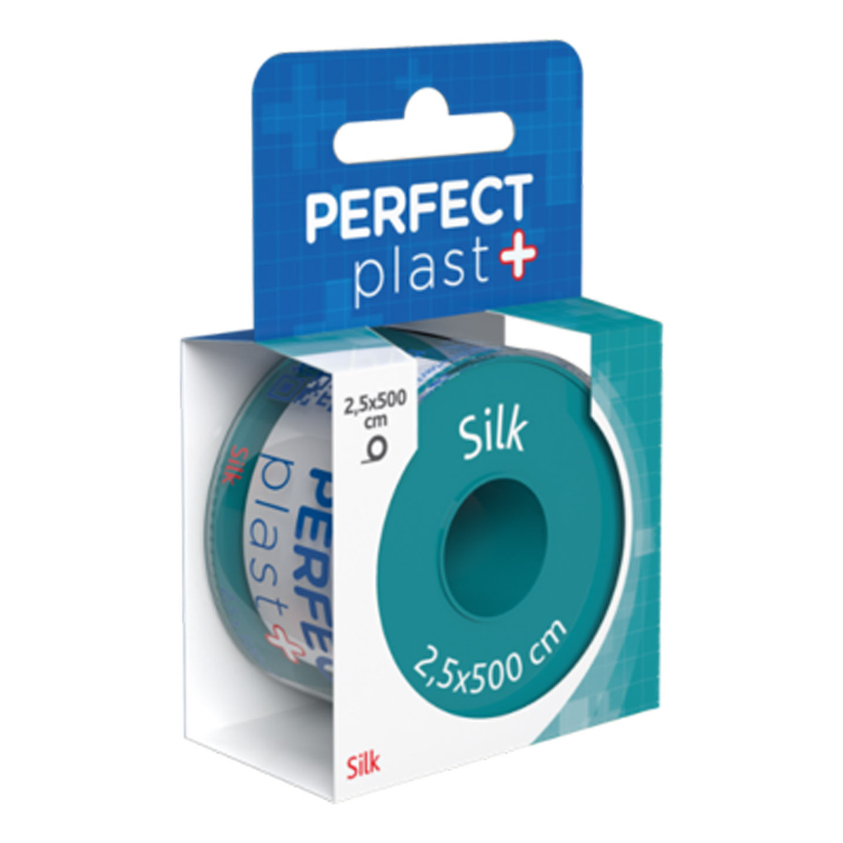 Perfect Plast Silk plastry opatrunkowe na rolce 2.5x500cm