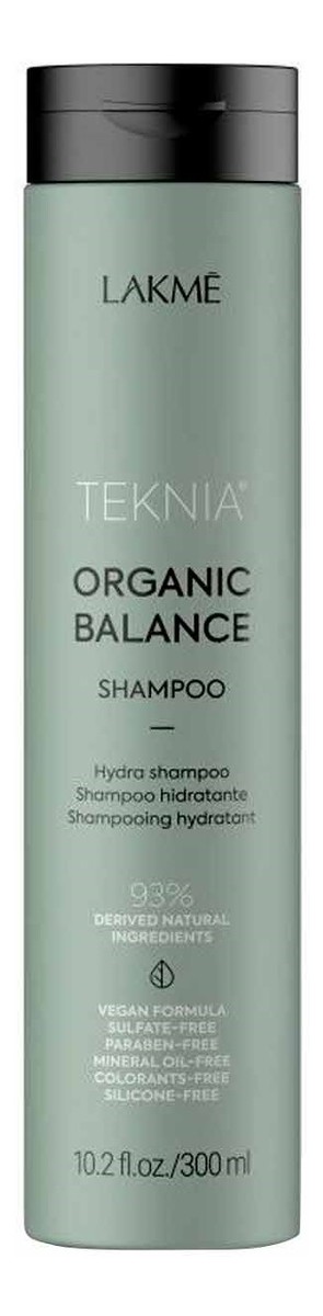 Teknia organic balance shampoo szampon nawilżający do każdego rodzaju włosów