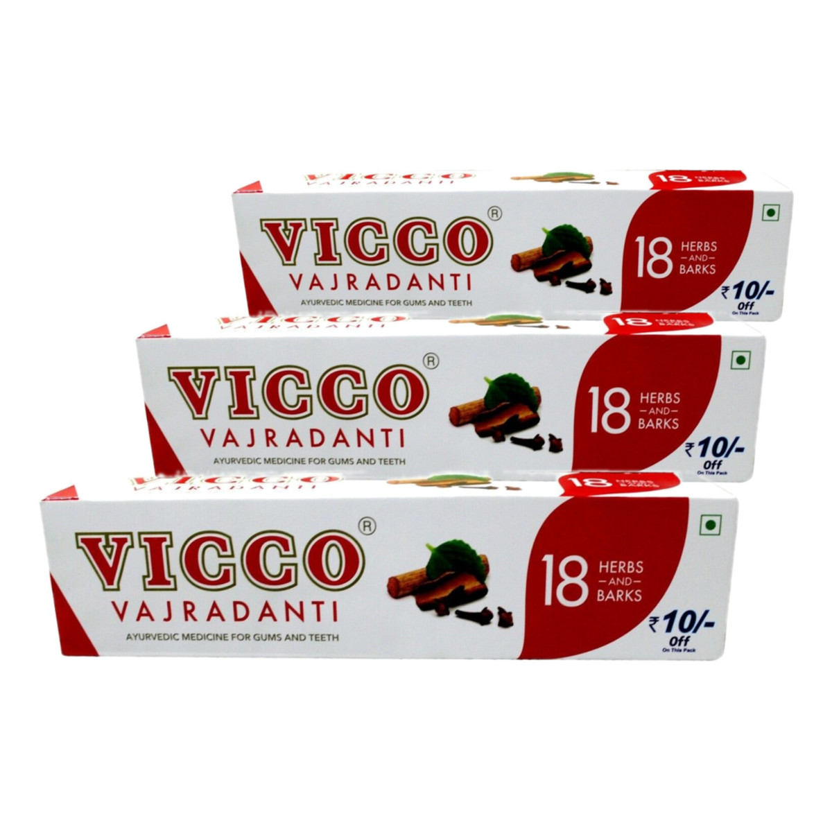 Vicco Vajradanti Pasta do zębów 3x200g