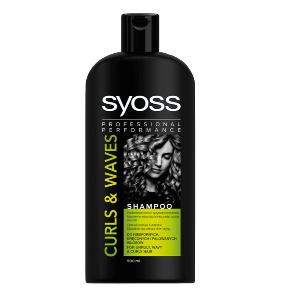 Syoss Curls & Waves szampon wygładzający do włosów kręconych i falowanych 500ml