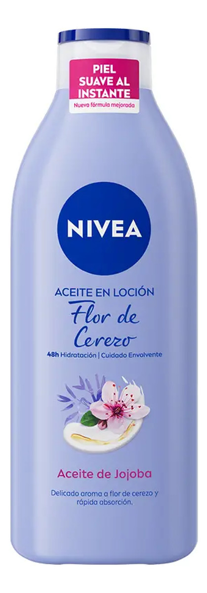 Olejek w balsamie Kwiat Wiśni i Olejek Jojoba - skóra normalna i sucha