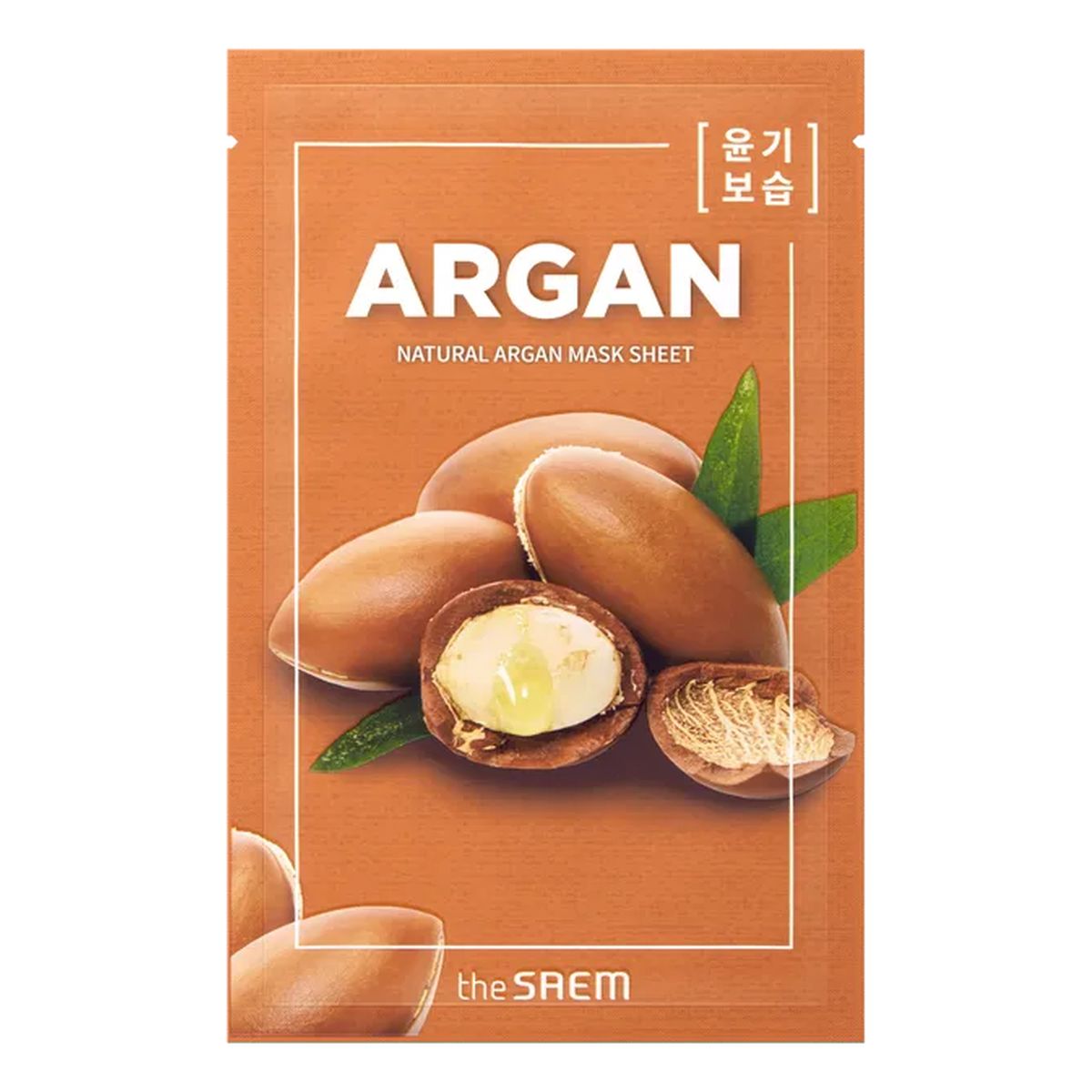 The Saem Natural Argan maseczka w płachcie z masłem shea 20ml