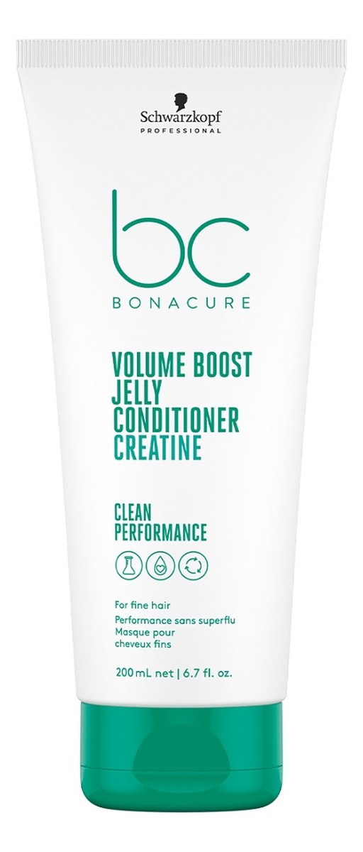 Bc bonacure volume boost jelly conditioner lekka galaretowata odżywka do włosów cienkich i słabych
