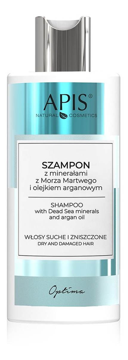 szampon z minerałami z morza martwego i olejkiem arganowym
