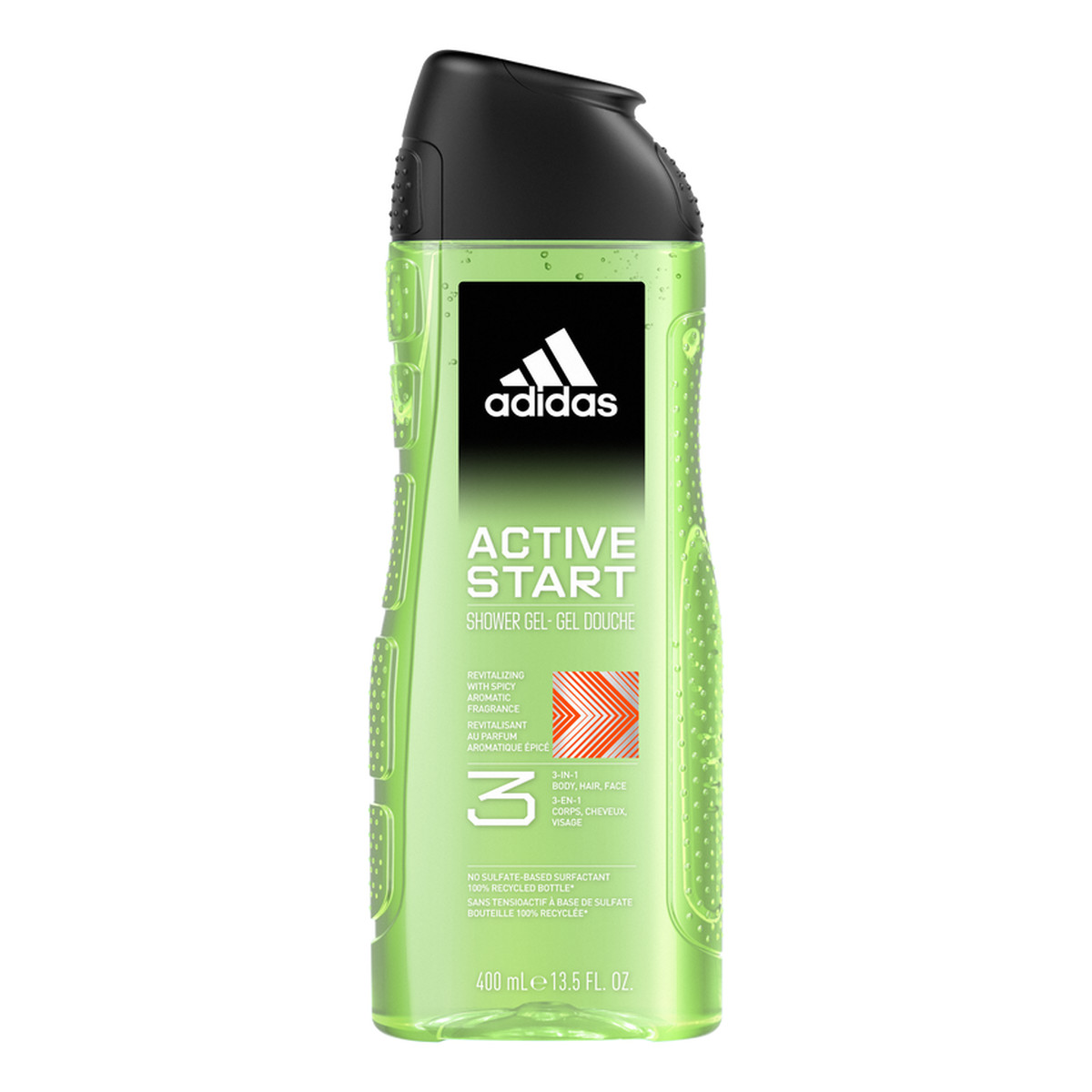 Adidas Active Start Żel pod prysznic 3in1 4x400ml