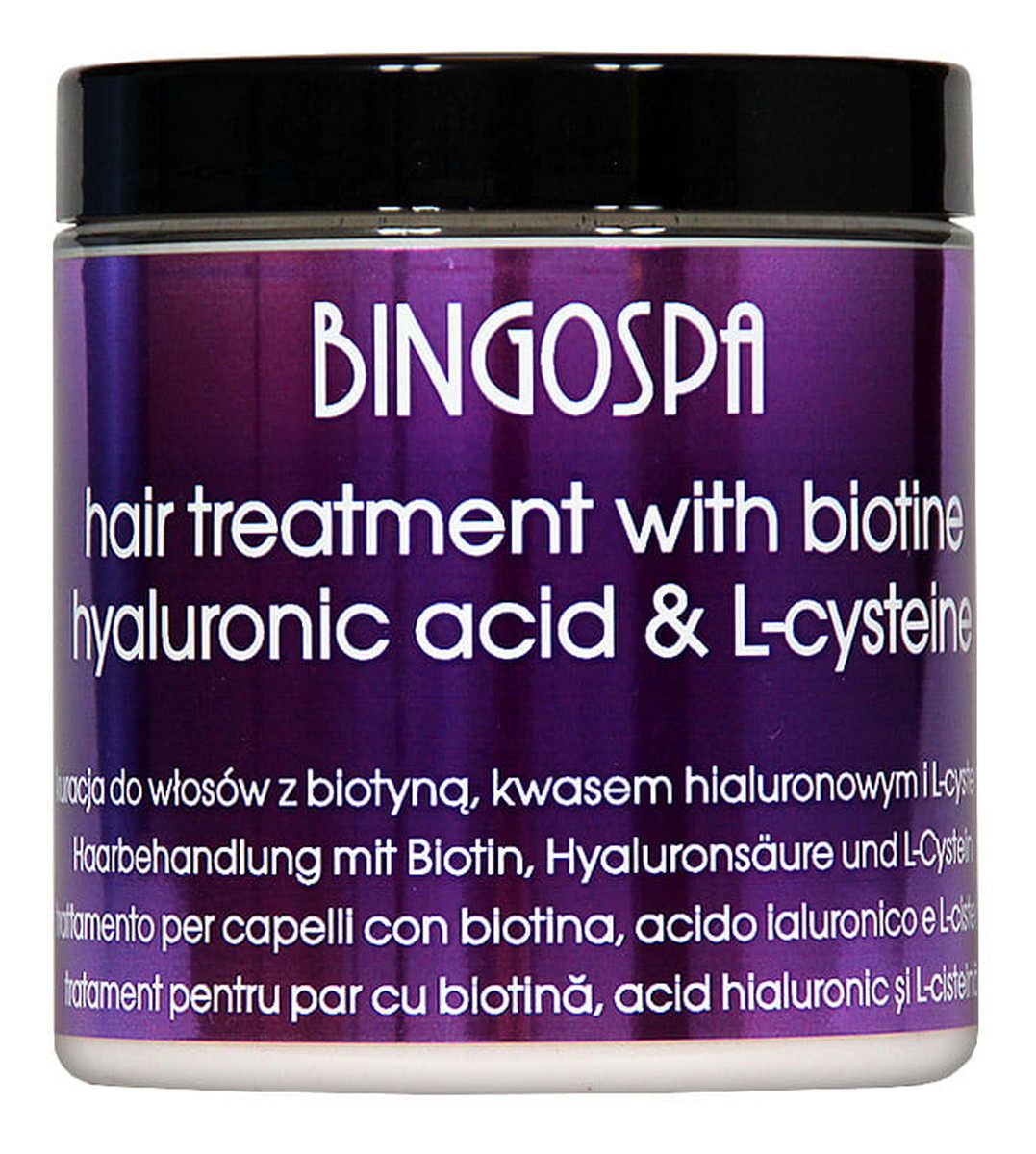 Kuracja do włosów z biotyną, kwasem hialuronowym i L-cysteiną