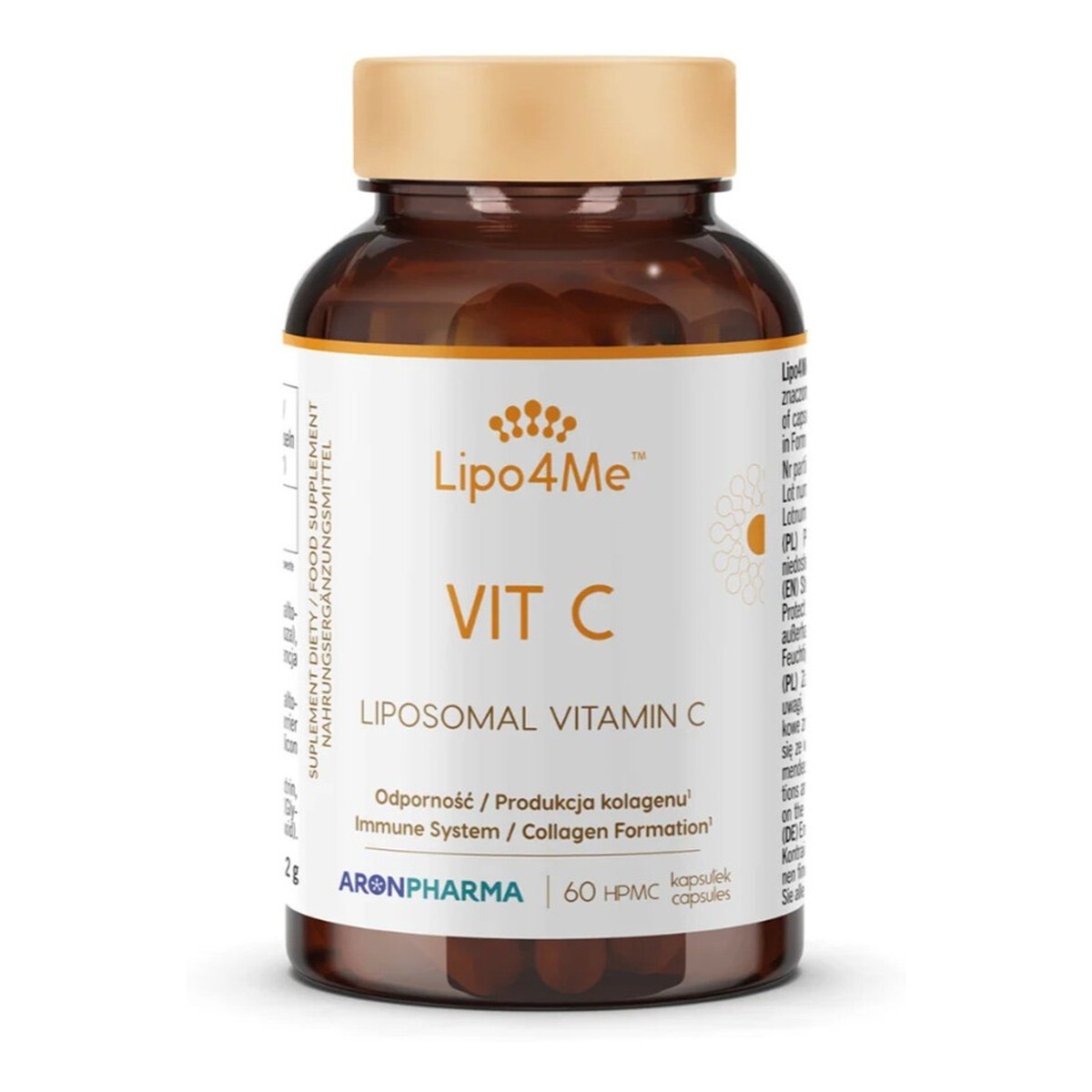 AronPharma Lipo4me vit. c liposomalna witamina c suplement diety 60 kapsułek