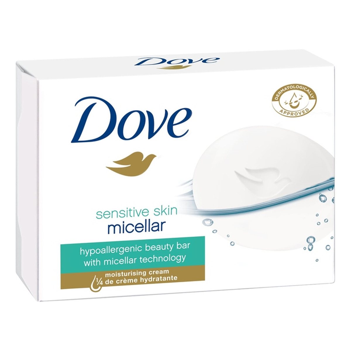 Dove Pure&Sensitive Hypoalergiczna Kremowa Kostka Myjąca 100g