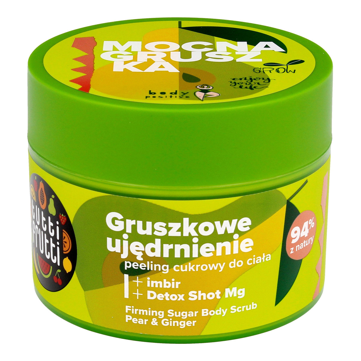 Farmona Tutti Frutti Peeling cukrowy do ciała Gruszkowe Ujędrnienie - Gruszka&Imbir 300g