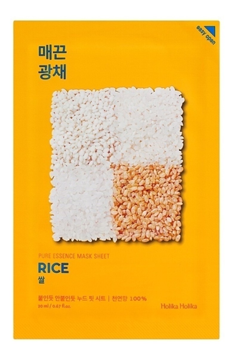 Rice maseczka z ekstraktem z ryżu odżywcza 1 sztuka