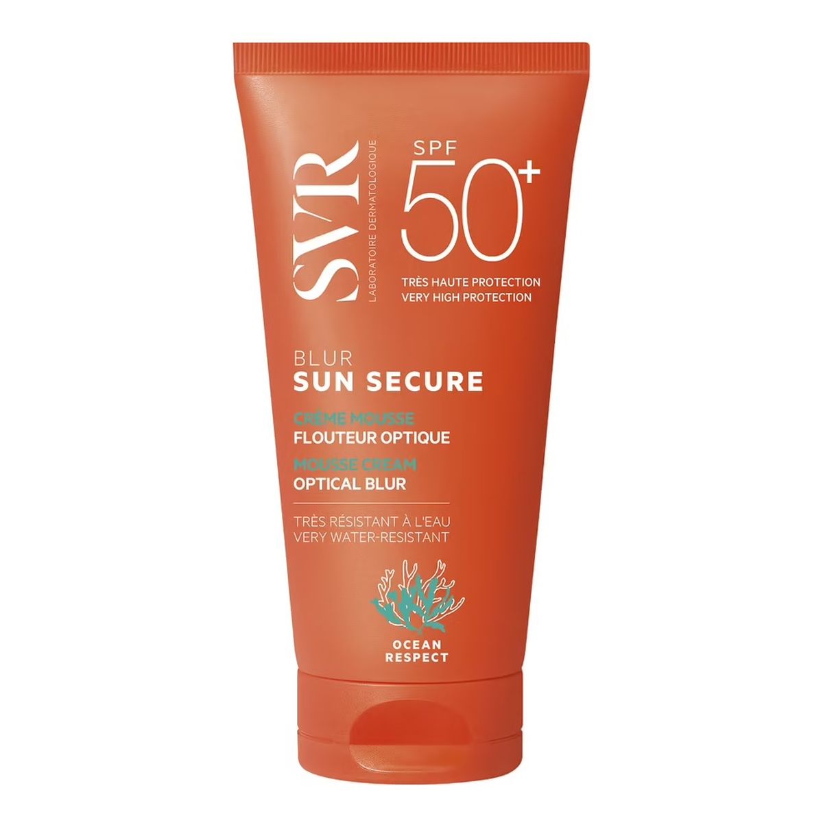 SVR Sun Secure Blur SPF50+ ochronny Krem optycznie ujednolicający skórę 50ml