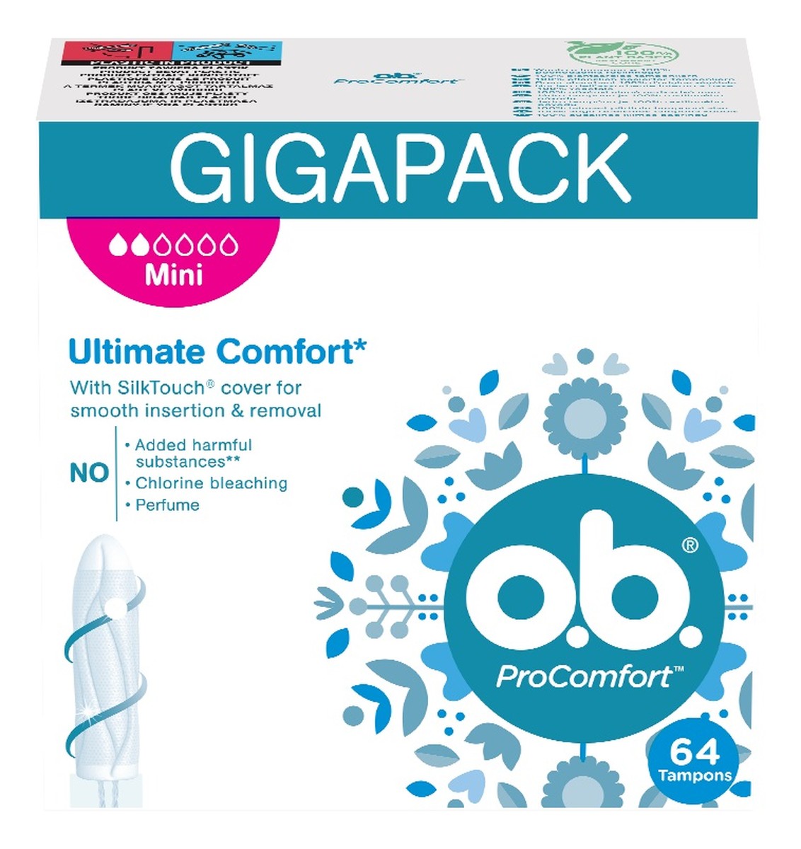 Procomfort tampony mini 64szt.