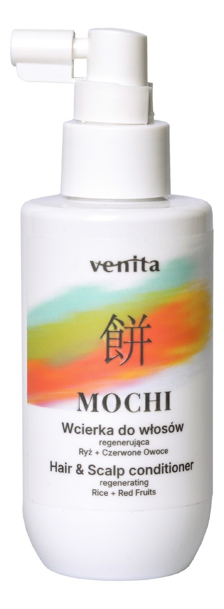 Mochi Wcierka do włosów regenerująca - Ryż i czerwone owoce