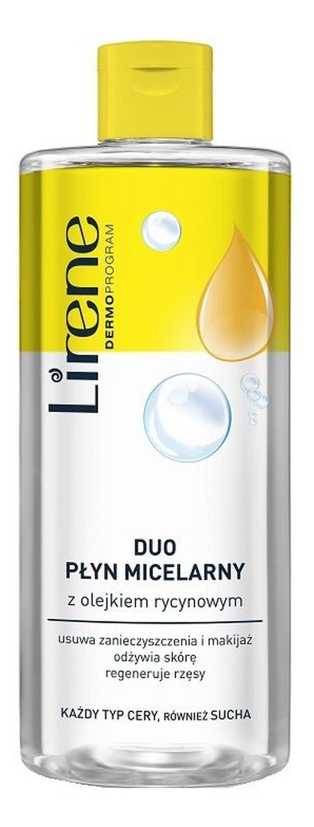 DUO PŁYN MICELARNY Z OLEJKIEM RYCYNOWYM