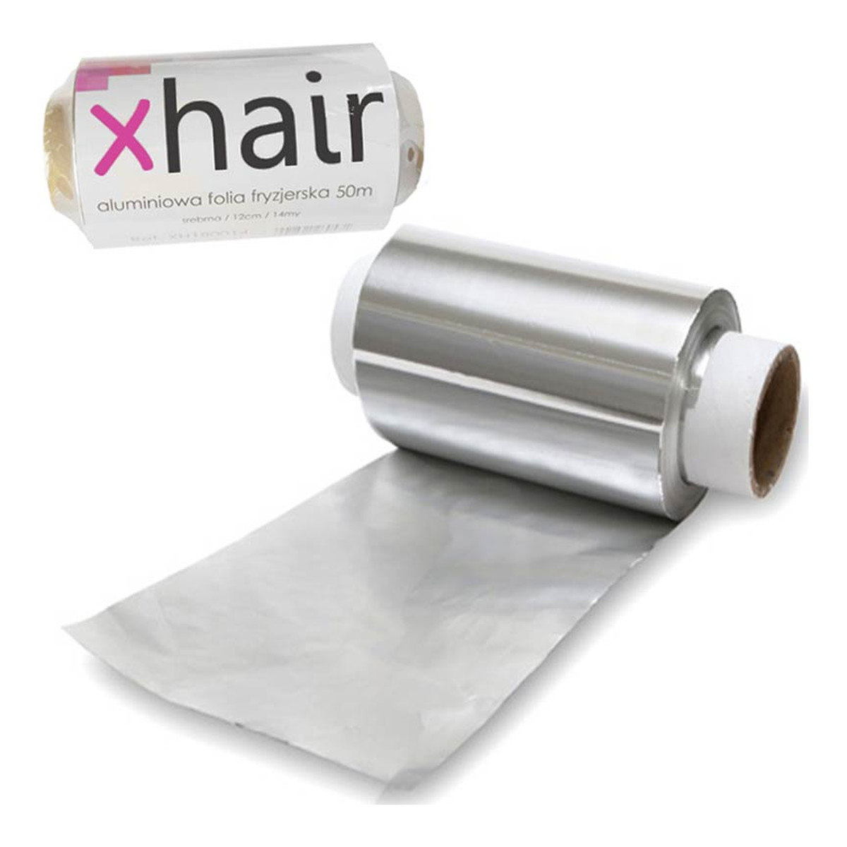 Xhair Aluminiowa folia fryzjerska 50 m