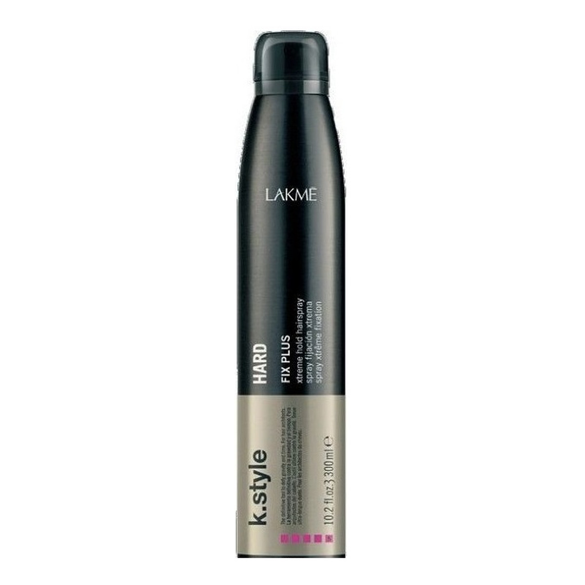 Lakme K.style hard xtreme hold spray ekstremalnie utrwalający lakier do włosów 300ml